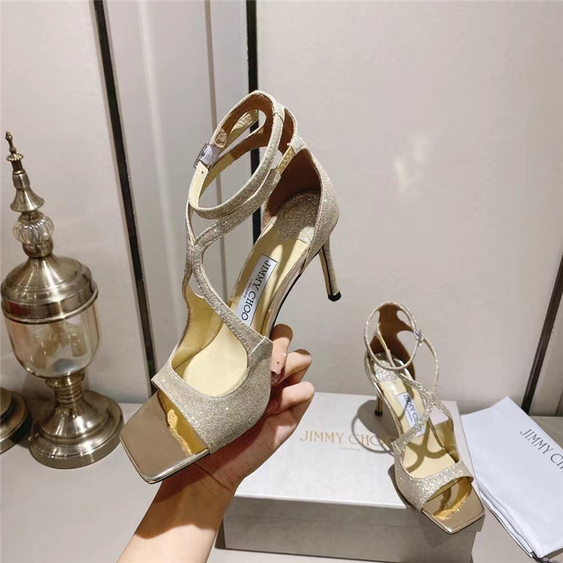 J1m*y Ch00 Paris window custom high heels