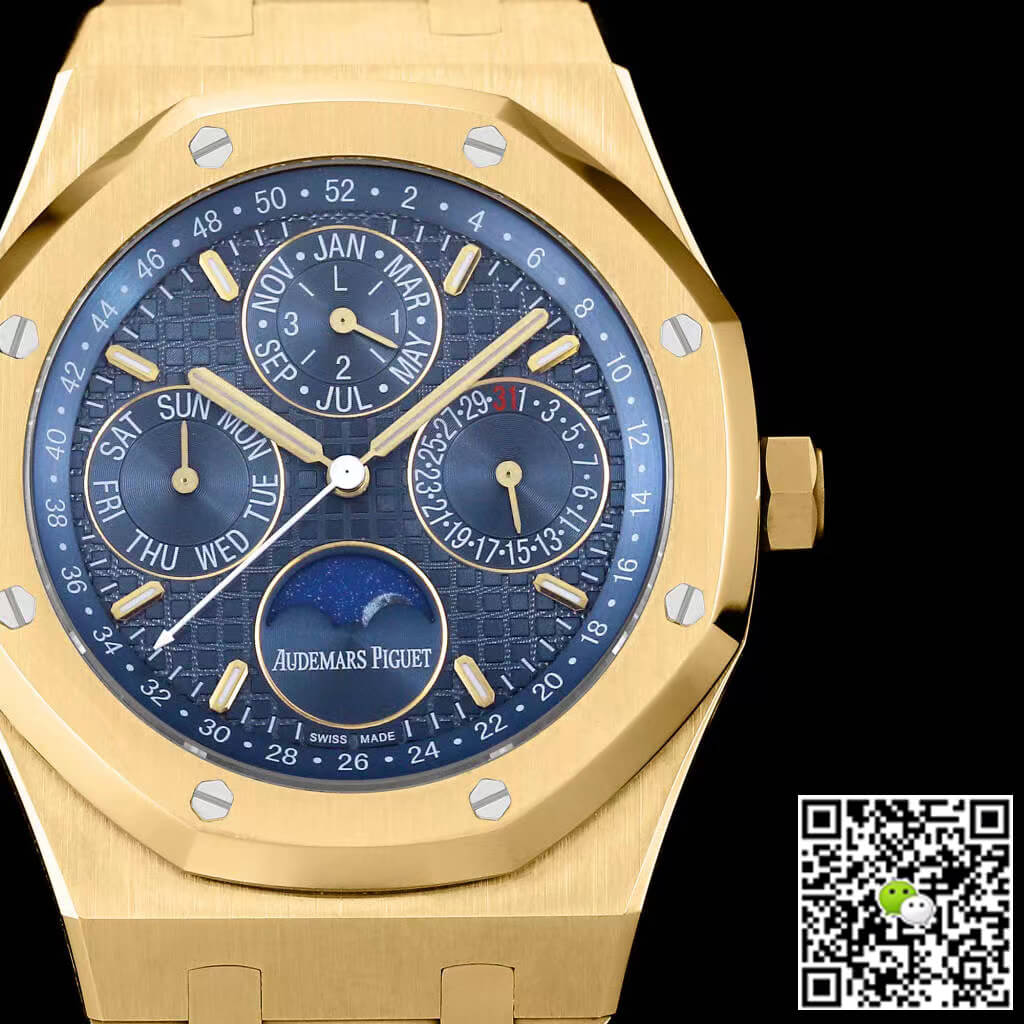 Replica Audemars P1g*et Royal Oak 26574BA.OO.1220BA.01 1:1 Best Edition APS Factory Blue Dial