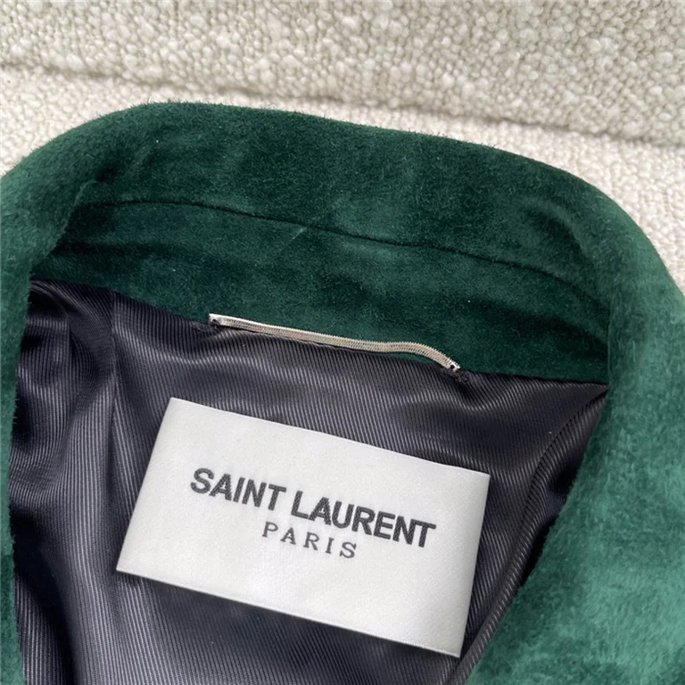 Sa1nt Lau*nt Real Leather Jacket