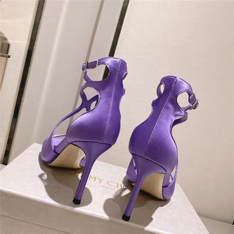 J1m*y Ch00 Paris window custom high-heeled sandals