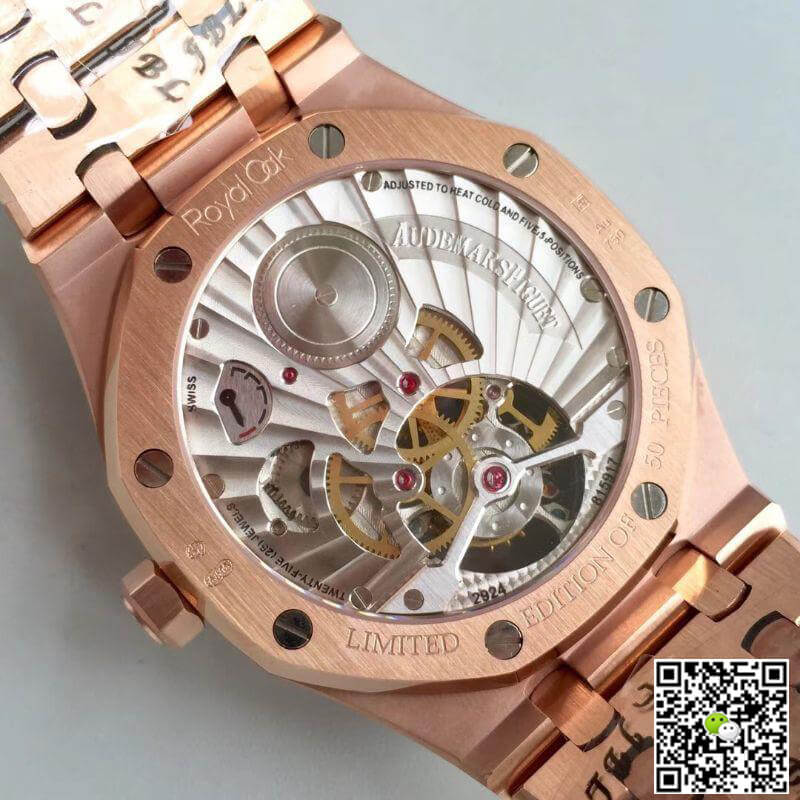 Replica Audemars P1g*et Royal Oak Tourbillon 26522OR.OO.1220OR R8 Factory 1:1 Best Edition Swiss Tourbillon