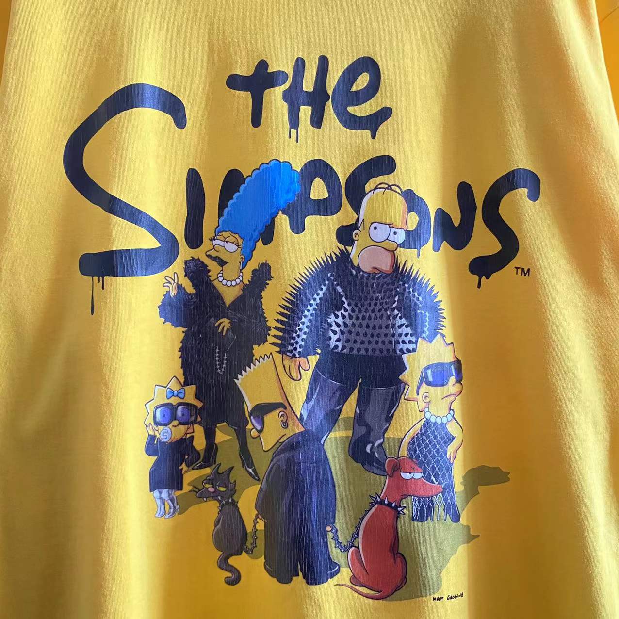 Ba1en*iaga Simpsons T-Shirt