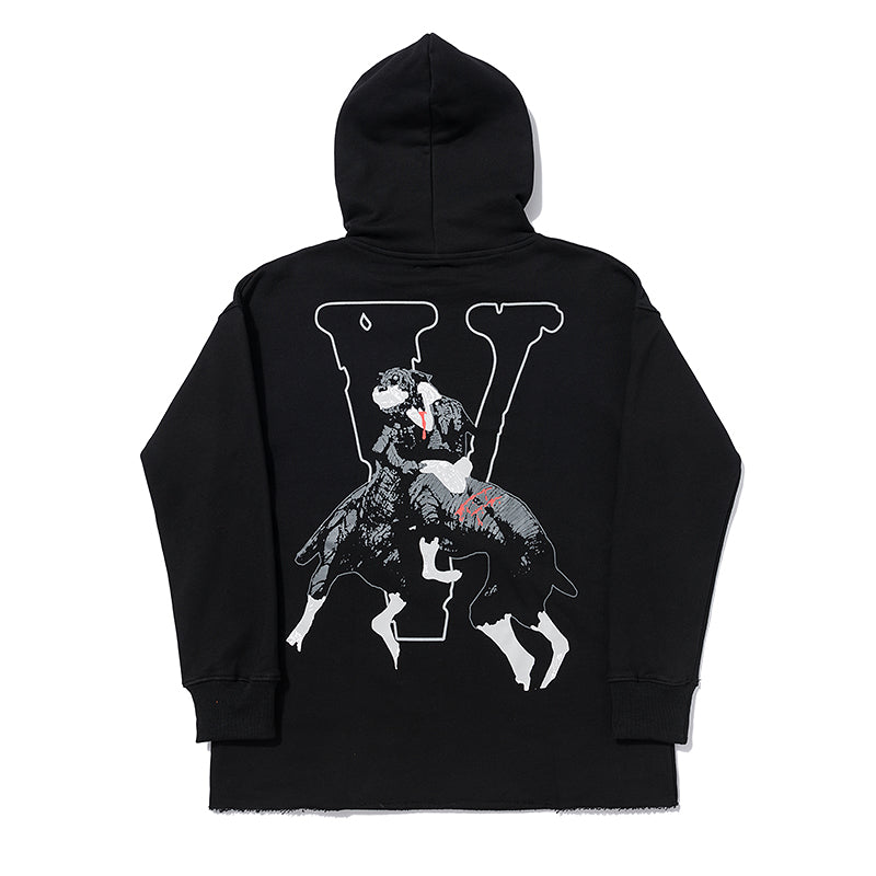 Vlone City Morgue Drip V Hoodie 6666