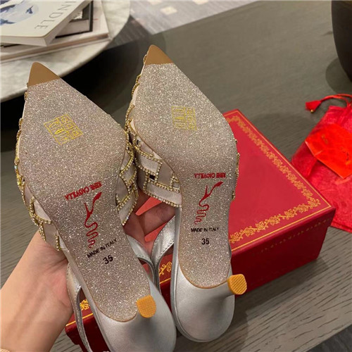 rene caovilla heel sandals