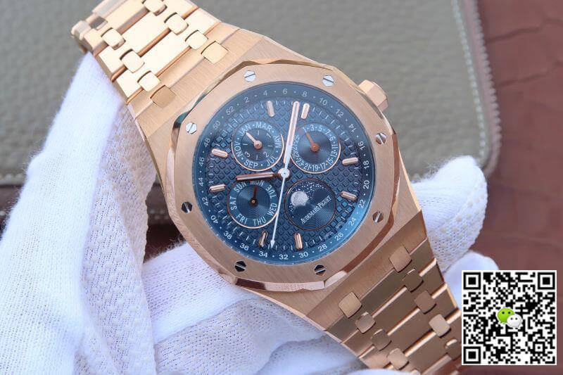 Replica Audemars P1g*et Royal Oak Perpetual Calendar 26574OR.OO.1220OR.02 JF Factory 1:1 Best Edition Swiss ETA5134