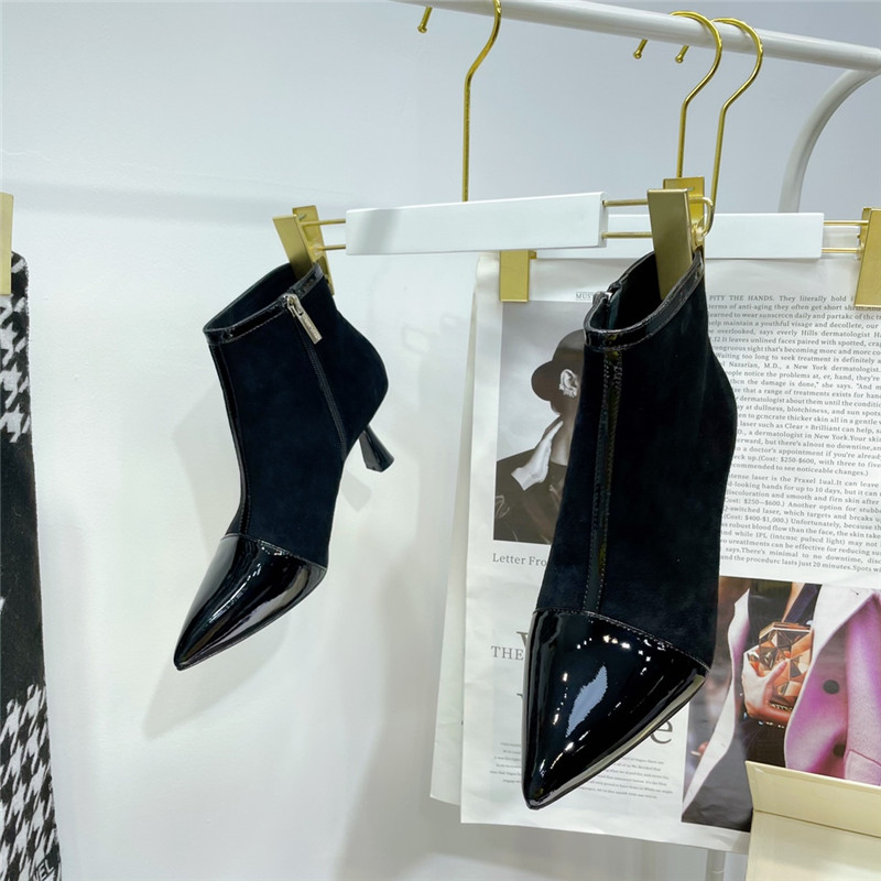 J1m*y Ch00 high heel ankle boots