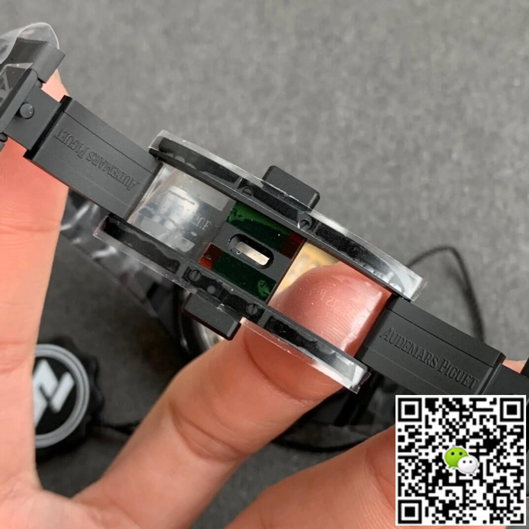 Replica Audemars P1g*et Royal Oak 15500 DLC Version 1:1 Best Edition ZF Factory Grey Dial