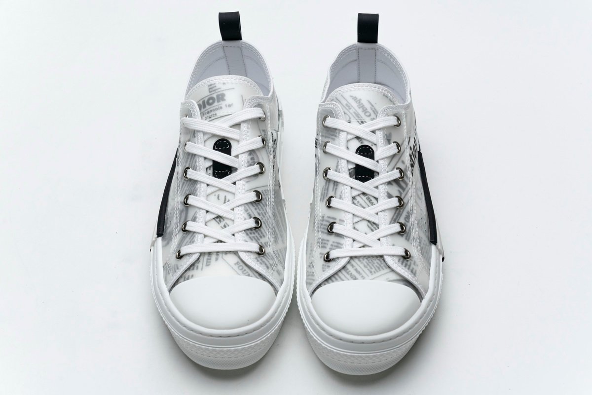Converse Dupes D10r B23 Oblique Transparency Low H565 White Black