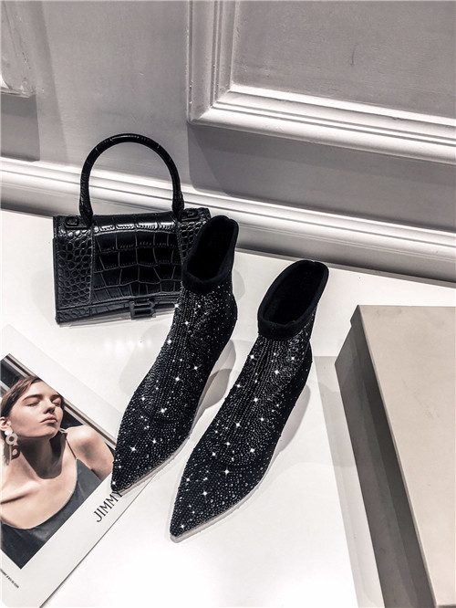 J1m*y Ch00 heel ankle boots