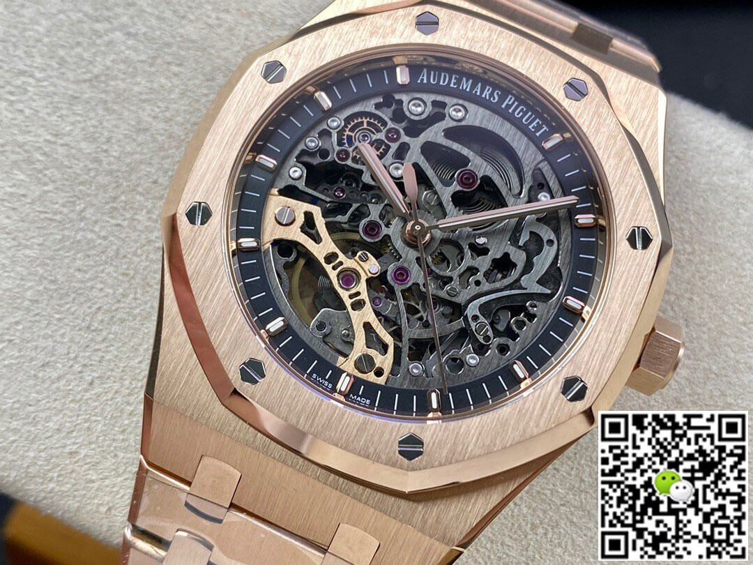 Replica Audemars P1g*et Royal Oak 15407OR.OO.1220OR.01 1:1 Best Edition APS Factory Dark Grey Dial