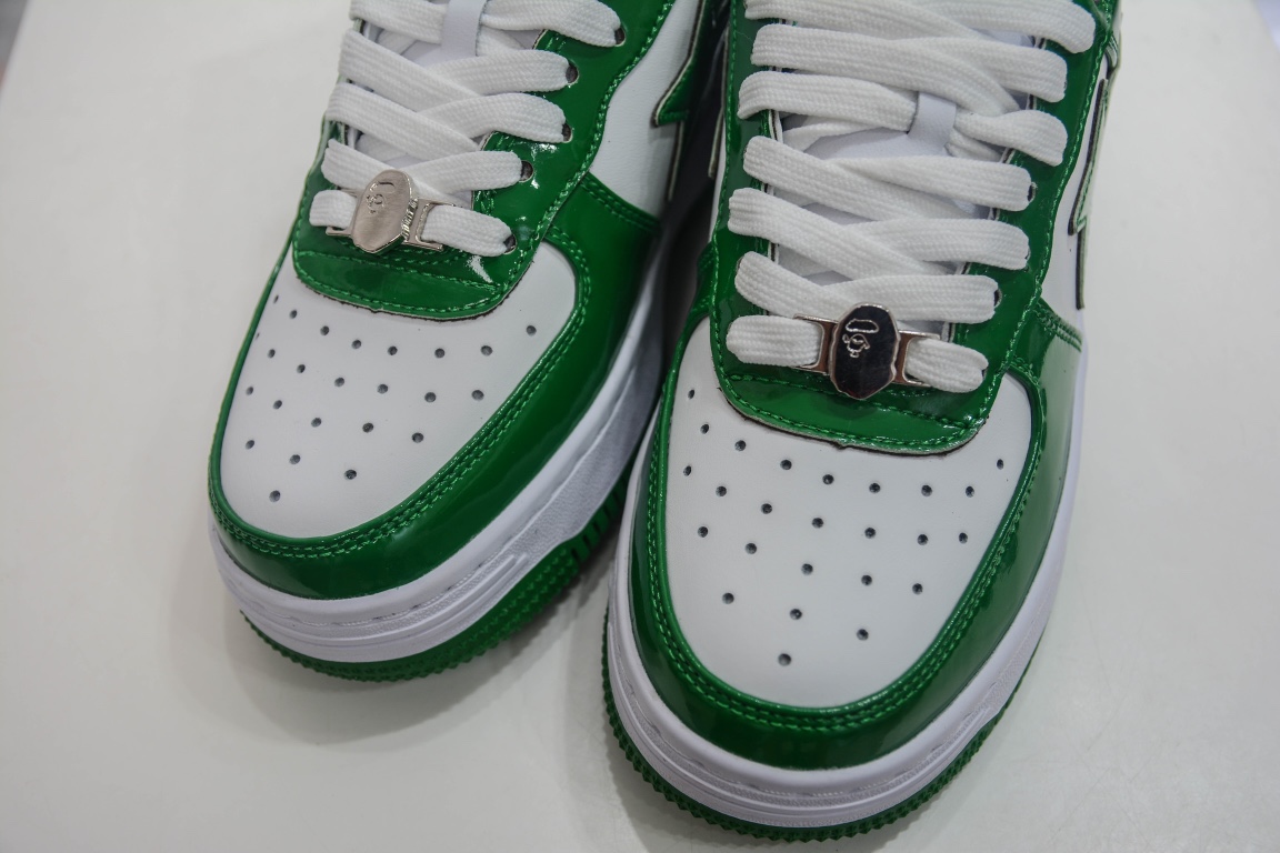 A Bathing Ape Bape Sta Low Green