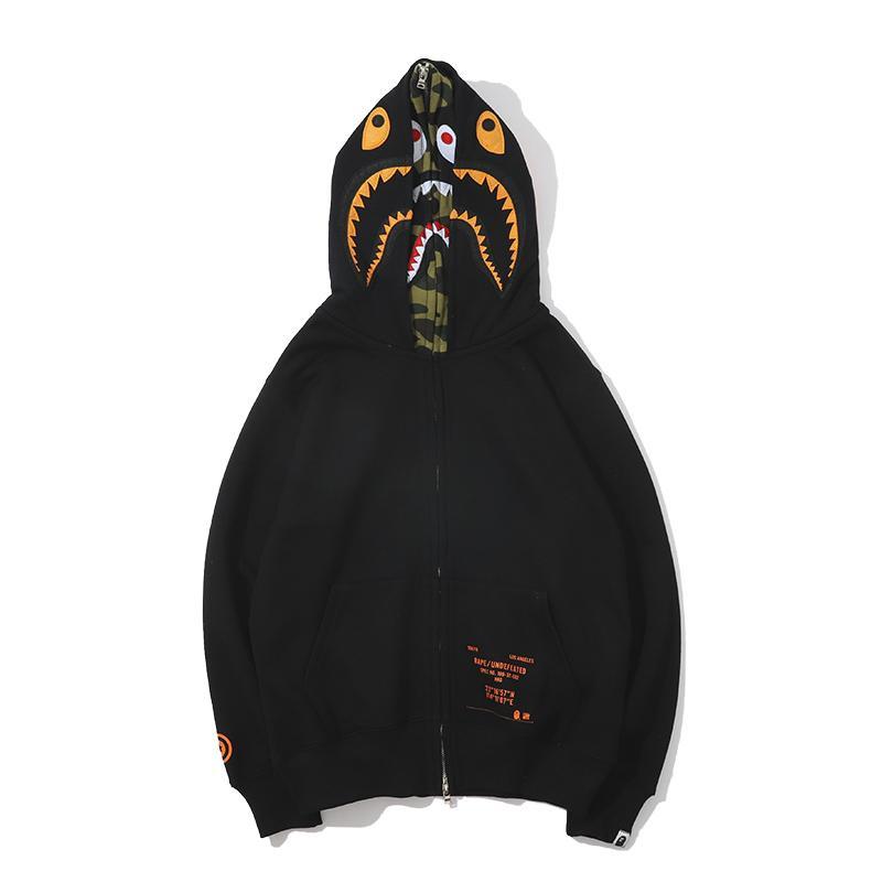 Bape x Undefeated Shark Hoodie