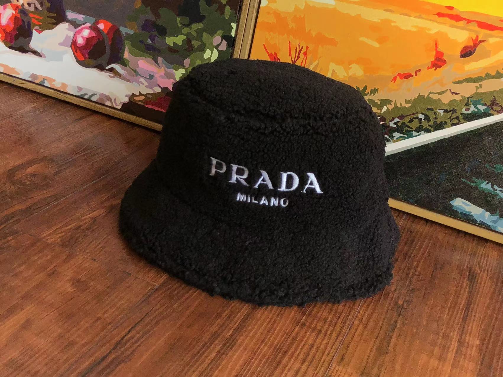 Pra*a Bucket Hat Dupe