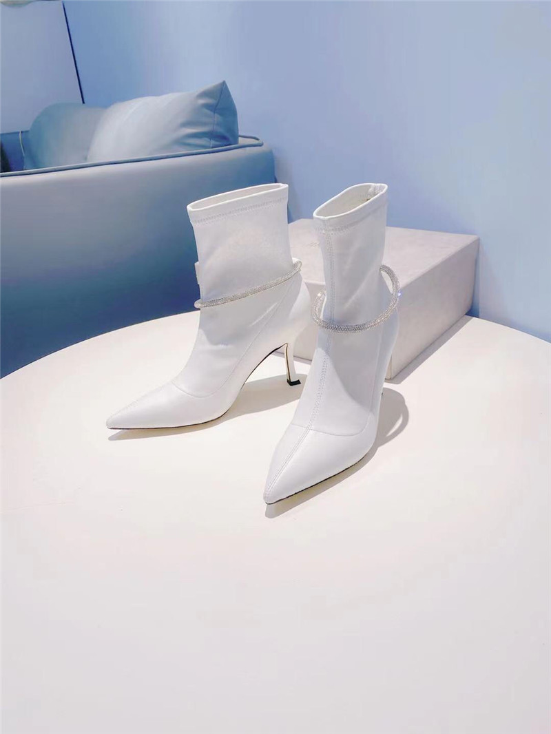 J1m*y Ch00 high heel stretch boots