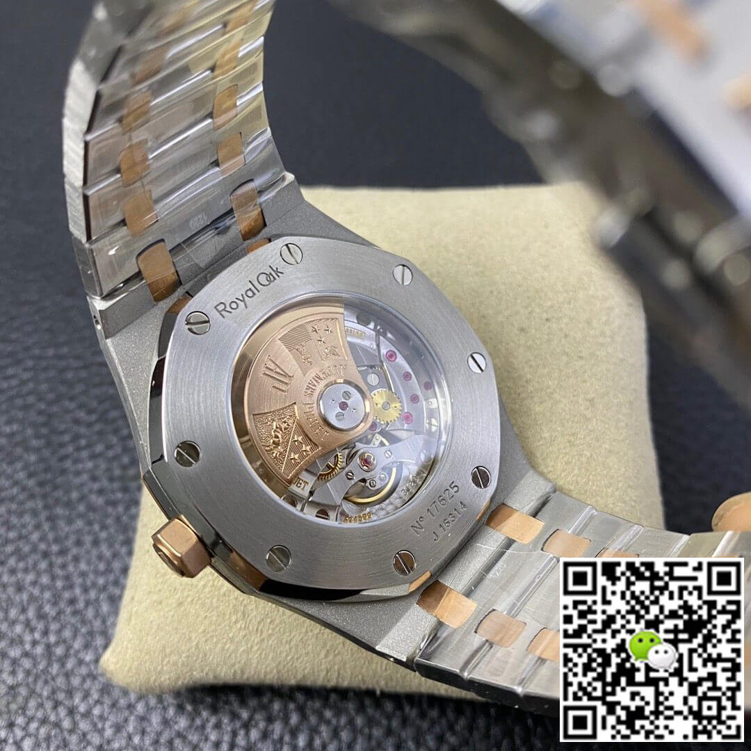 Replica Audemars P1g*et Royal Oak 15400SR.OO.1220SR.01 JF Factory 1:1 Best Edition Swiss ETA3120 Rosegold