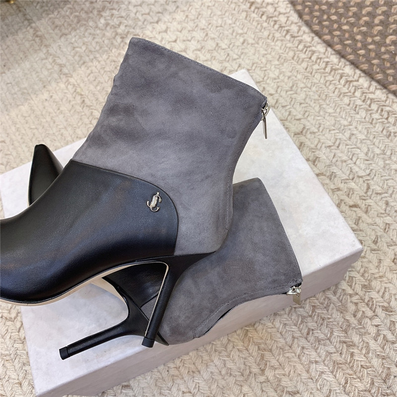 J1m*y Ch00 classic stiletto heeled ankle boots