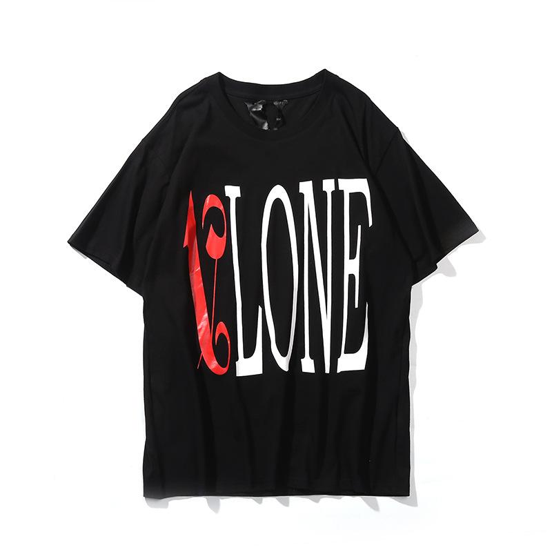Vlone Palm Angels Red V Tee