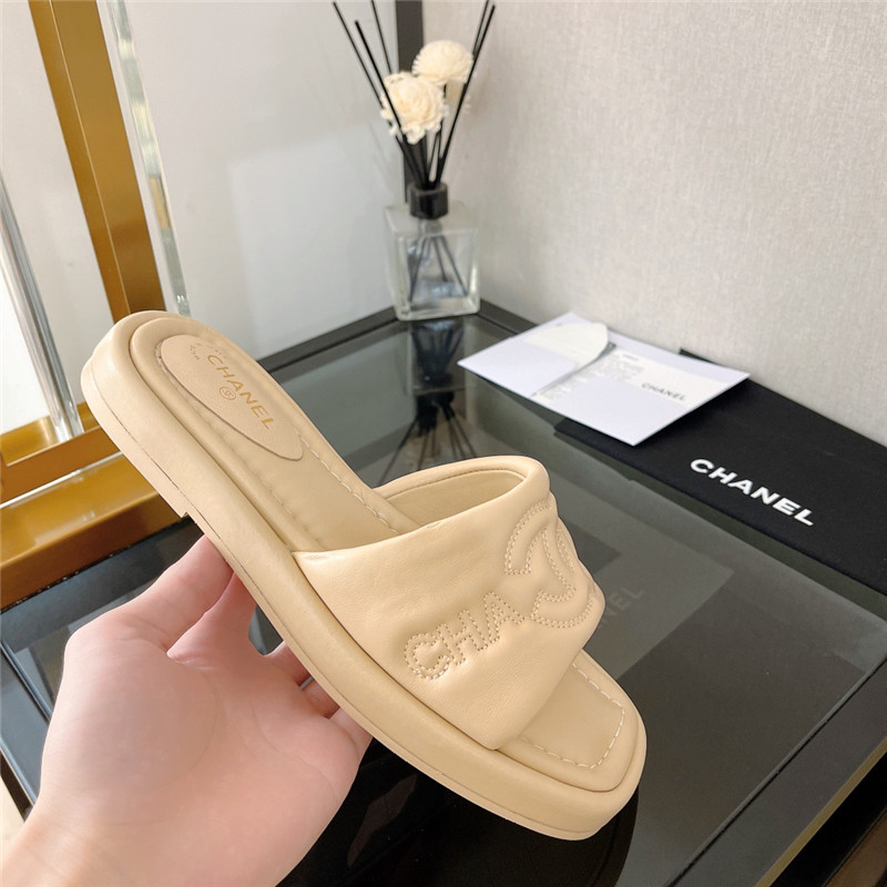 Ch**el flat sandals slippers