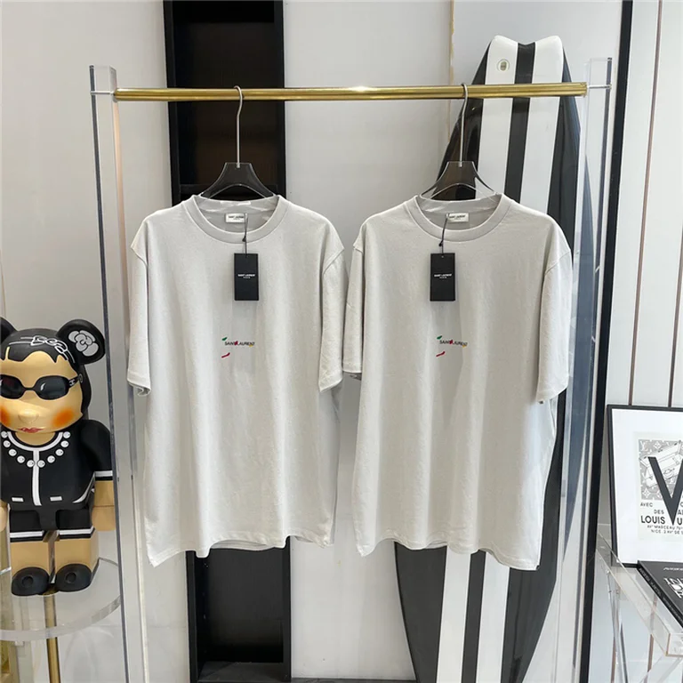 2022ss Sa1nt Lau*nt T Shirt