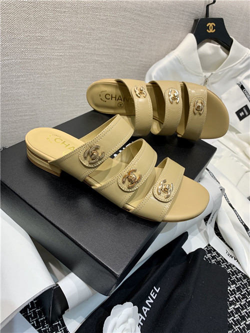 Ch**el flat sandals slippers