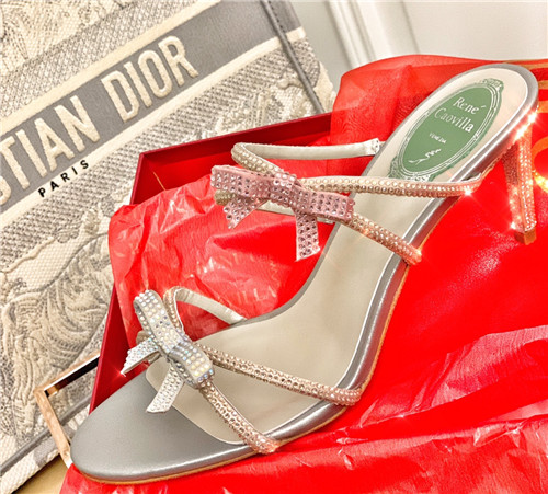 rene caovilla heel sandals