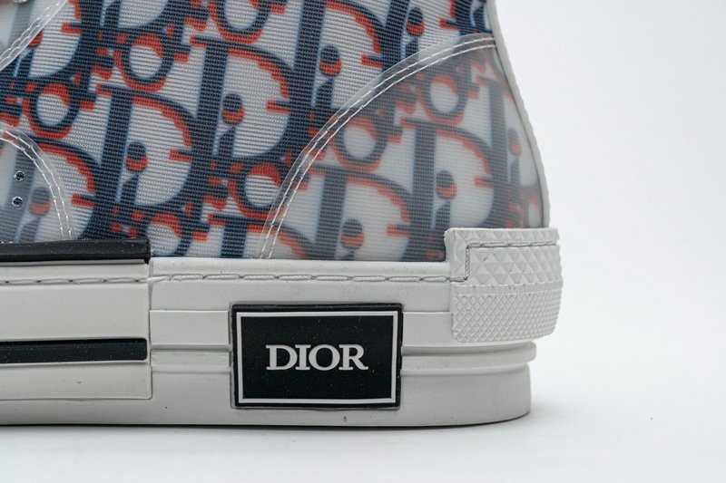 Converse Dupes D10r B23 High-Top Sneaker Red and Blue