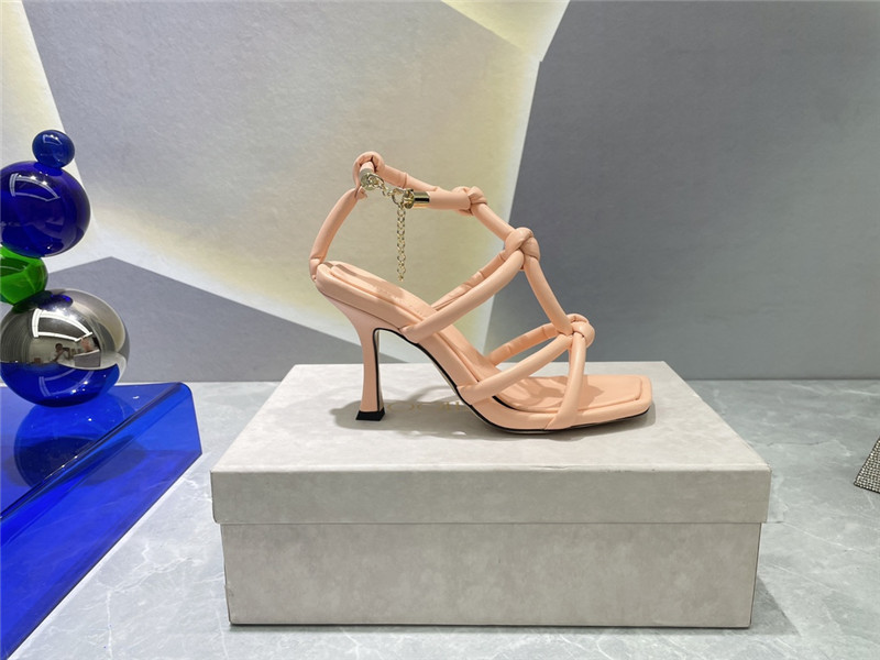 J1m*y Ch00 Pearl Heels Dupe sandals