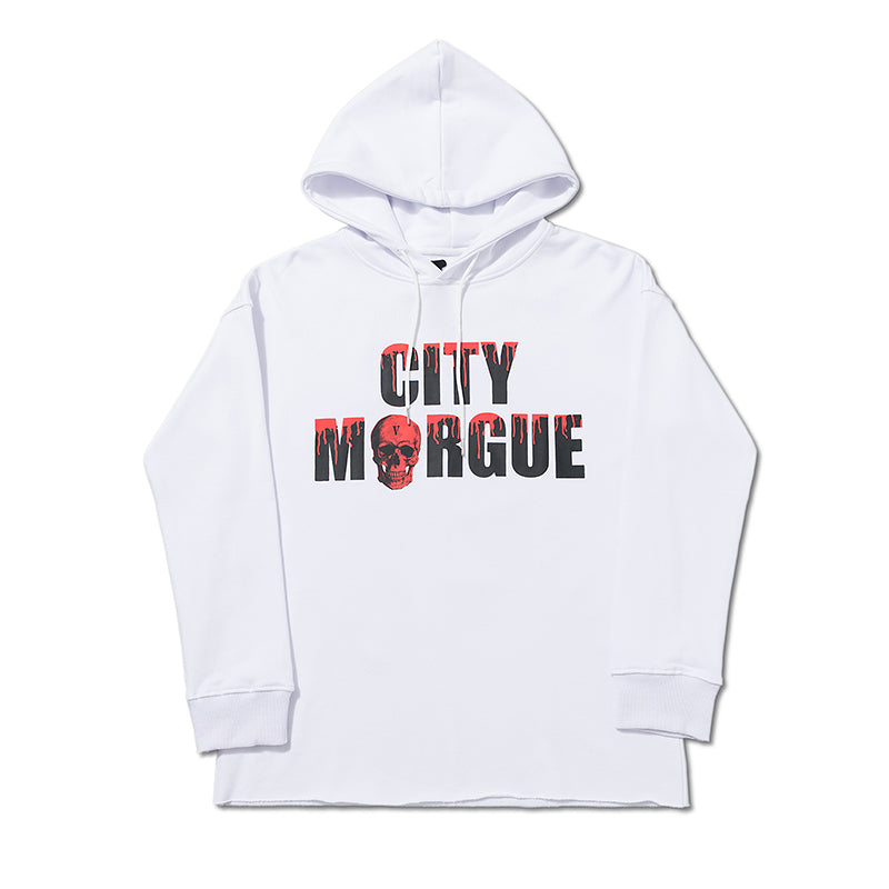 Vlone City Morgue Drip V Hoodie 6666