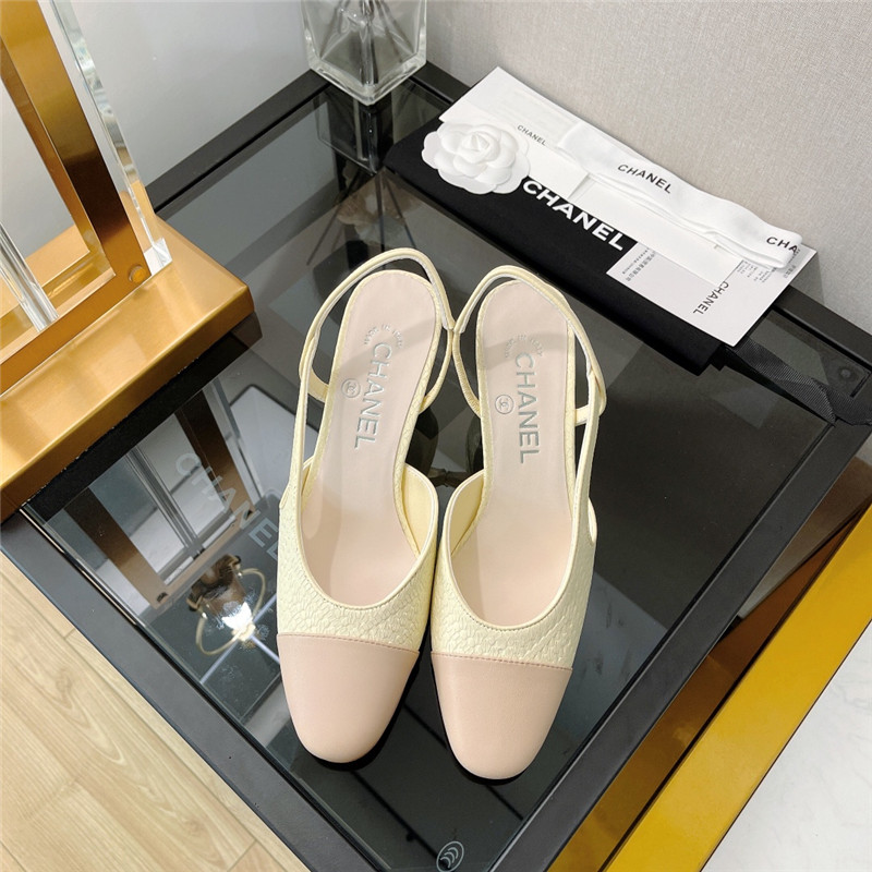 Ch**el Slingback Dupe heels sandals