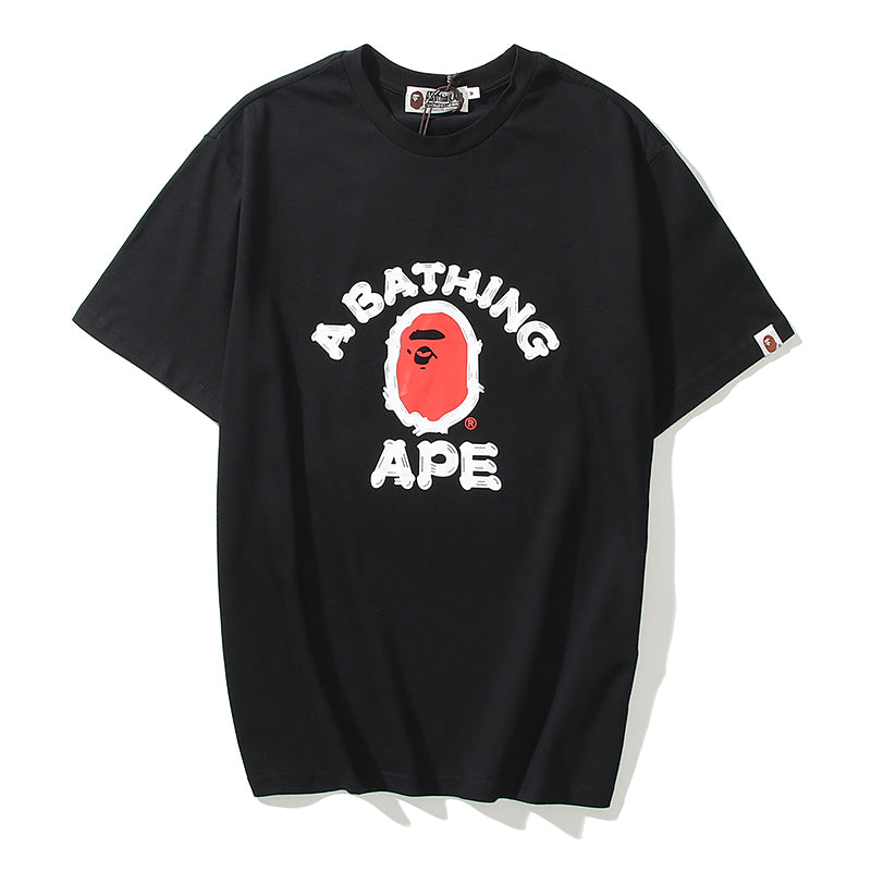 Bape A Bathing Ape Graffiti College Cotton T Shirt 5102