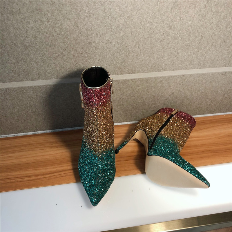 J1m*y Ch00 high heel ladies ankle boots