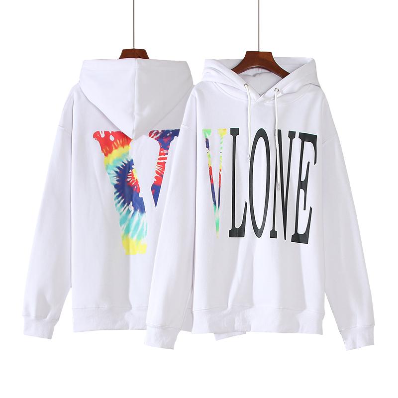 VLONE Staple Tie Dye Big V Chicken Hoodies