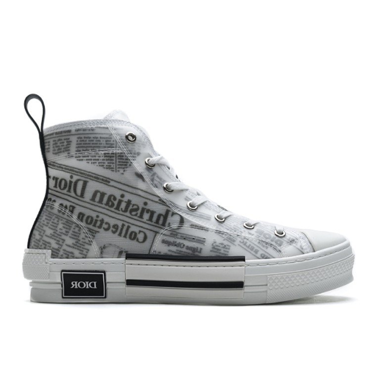 Converse Dupes D10r B23 Oblique Transparency High H565 White Black