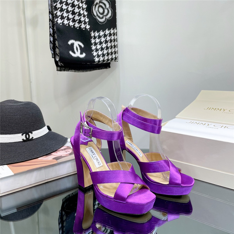 J1m*y Ch00 block heel sandals