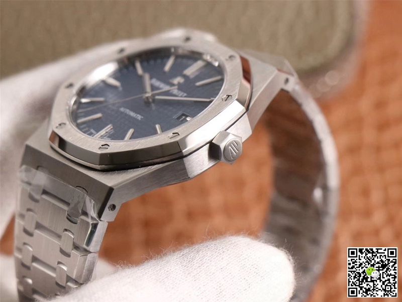 Replica Audemars P1g*et Royal Oak 15400ST.OO.1220ST.03 1:1 Best Edition ZF Factory Blue Dial Swiss ETA3120