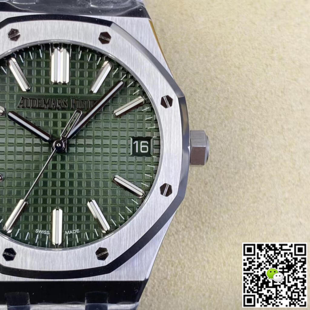 Replica Audemars P1g*et Royal Oak 15510ST.OO.1320ST.04 1:1 Best Edition ZF Factory Green Dial