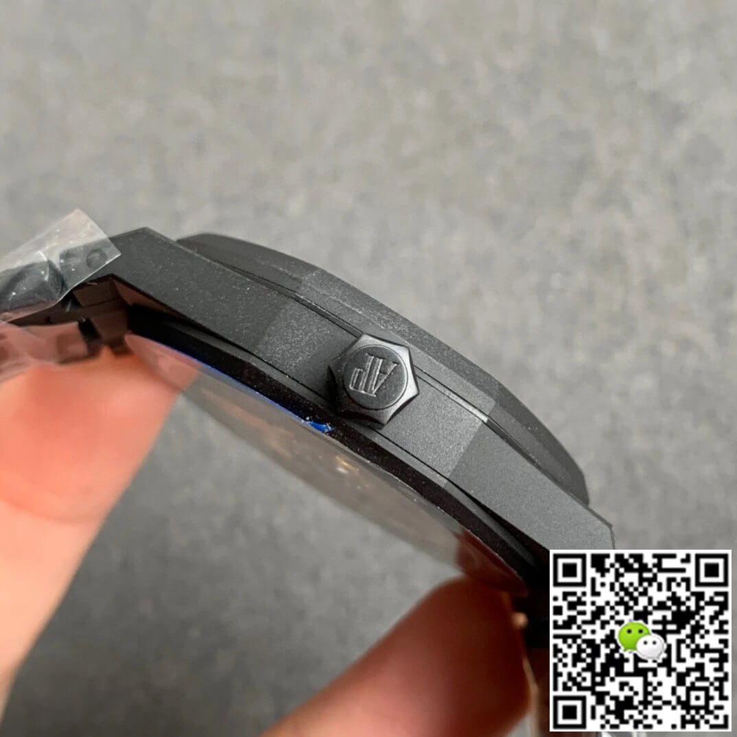 Replica Audemars P1g*et Royal Oak 15500 DLC Version 1:1 Best Edition ZF Factory Grey Dial