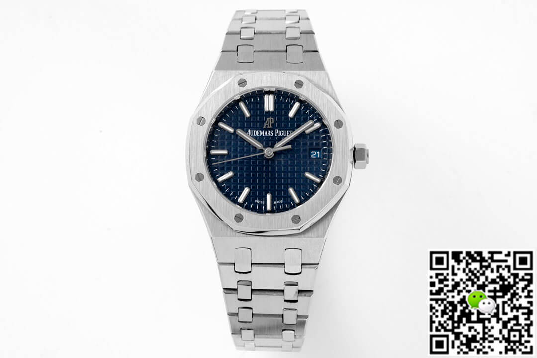 Replica Audemars P1g*et Royal Oak 34MM 1:1 Best Edition 8F Factory Blue Dial