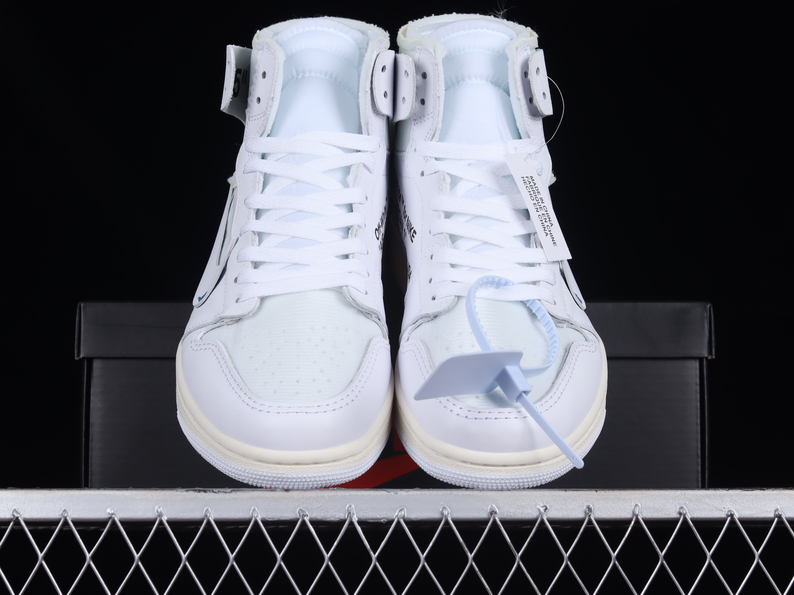 Jordan 1 Retro High Off-White White Extended Size