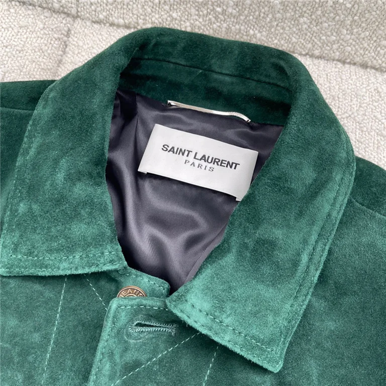 Sa1nt Lau*nt Real Leather Jacket