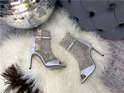 rene caovilla heel boots sandals