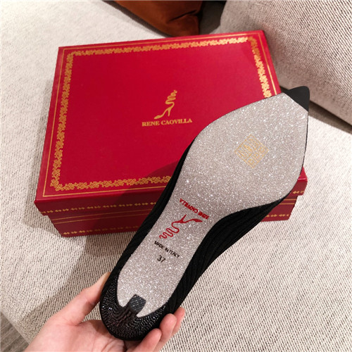 rene caovilla high heel booties