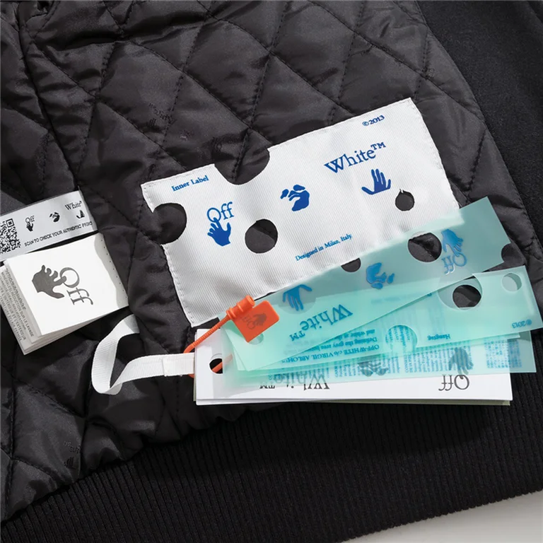 2020fw OFF WHITE Real Leather Jacket