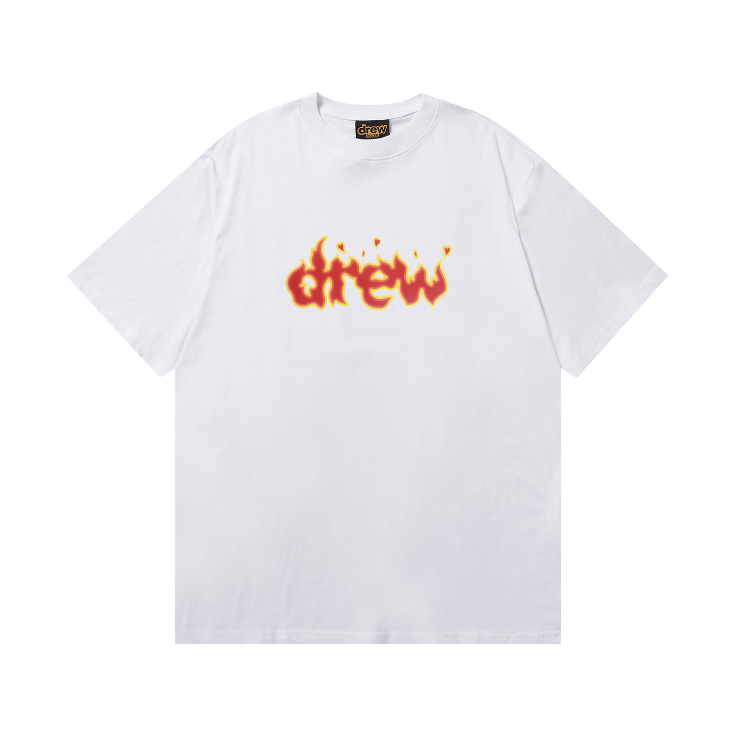 Drew House Fire T-shirt White