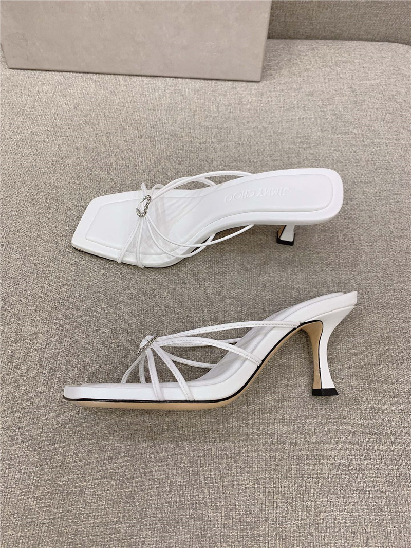 J1m*y Ch00 Heeled Slides