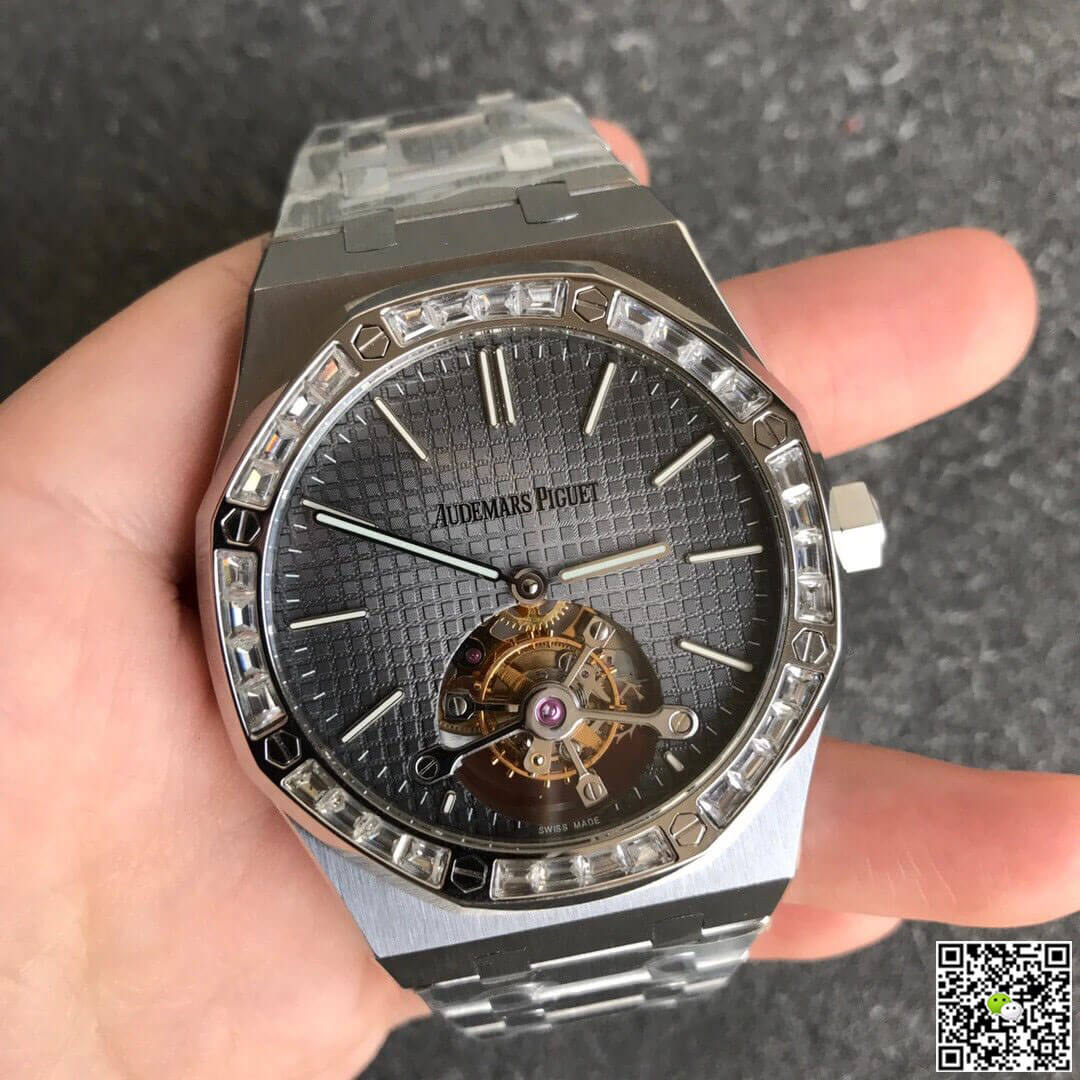 Replica Audemars P1g*et Royal Oak Tourbillon 26516PT.ZZ.1220PT.01 1:1 Best Edition R8 Factory D1am0nd