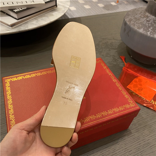 rene caovilla flat slippers