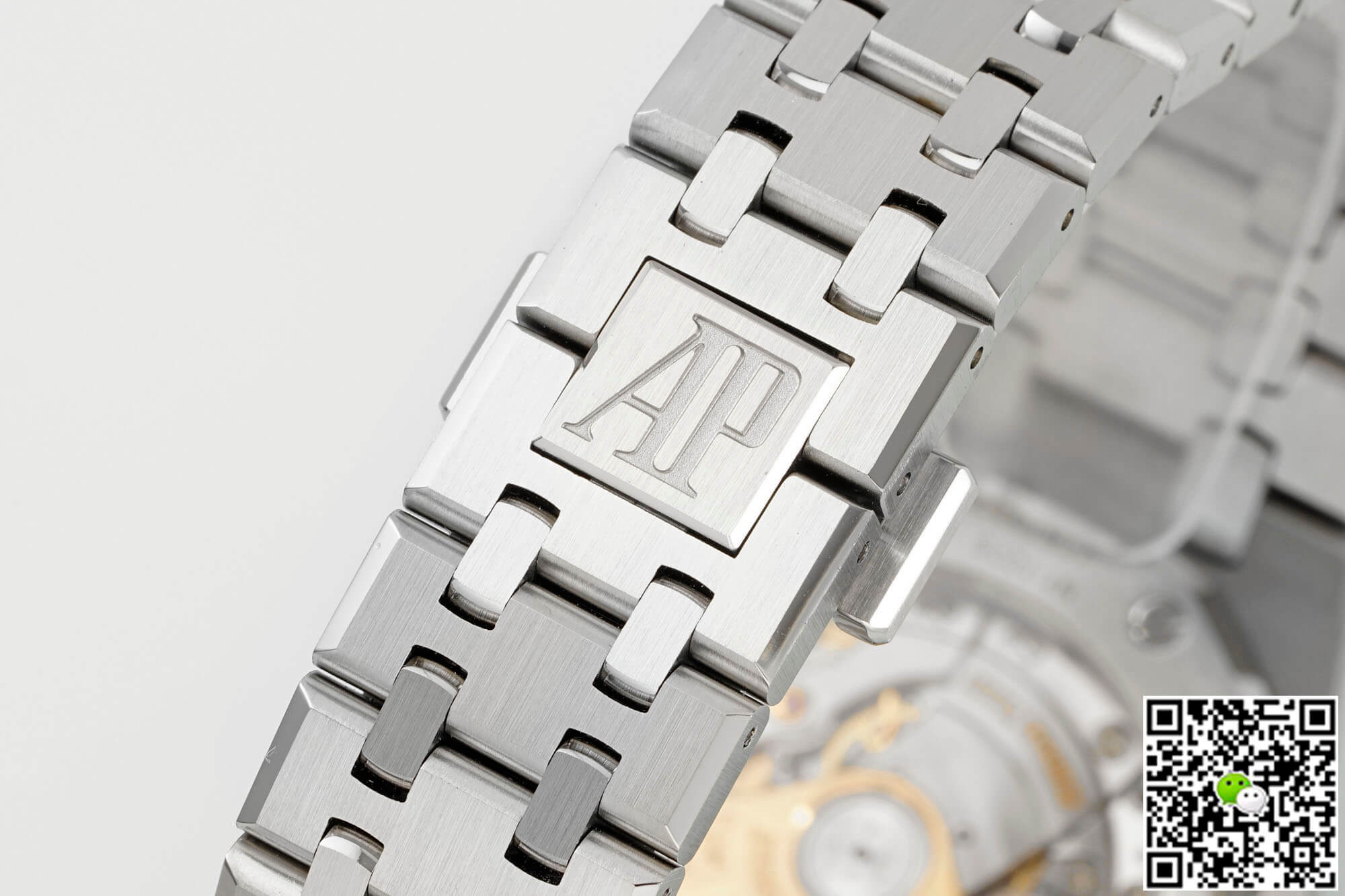 Replica Audemars P1g*et Royal Oak 15450ST.OO.1256ST.01 1:1 Best Edition APS Factory Silver Dial