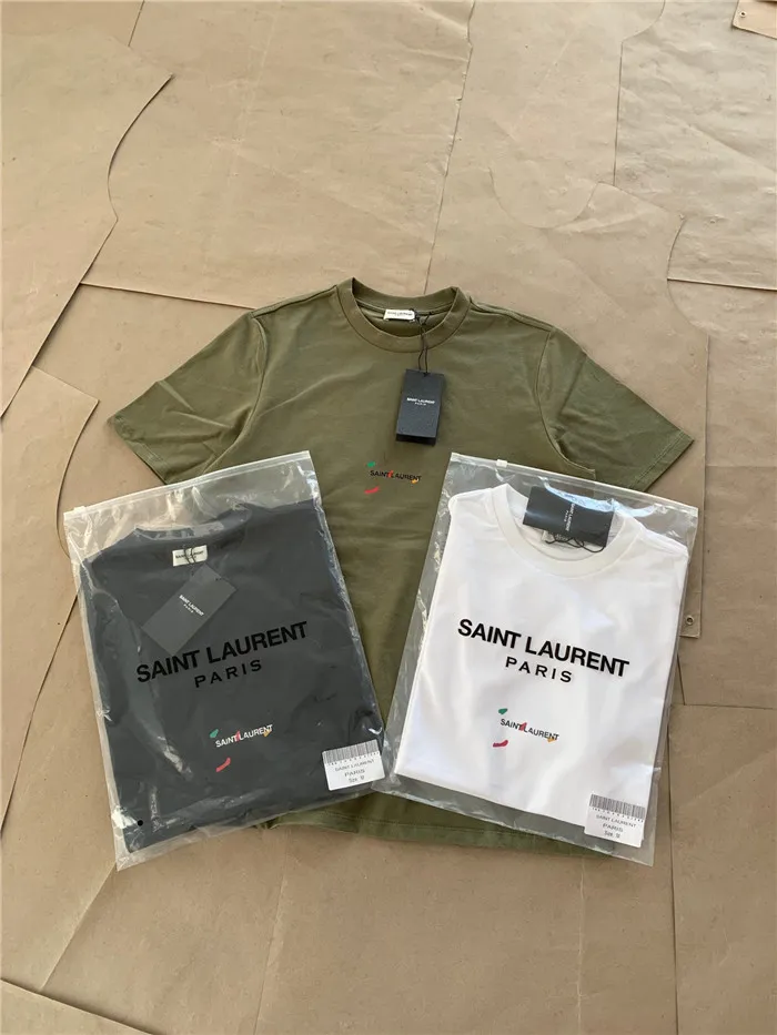 2023ss Sa1nt Lau*nt T Shirt