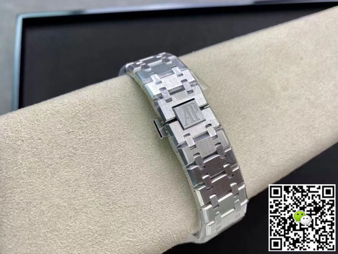 Replica Audemars P1g*et Royal Oak 15500ST.OO.1220ST.04 1:1 Best Edition ZF Factory V2 Version White Dial